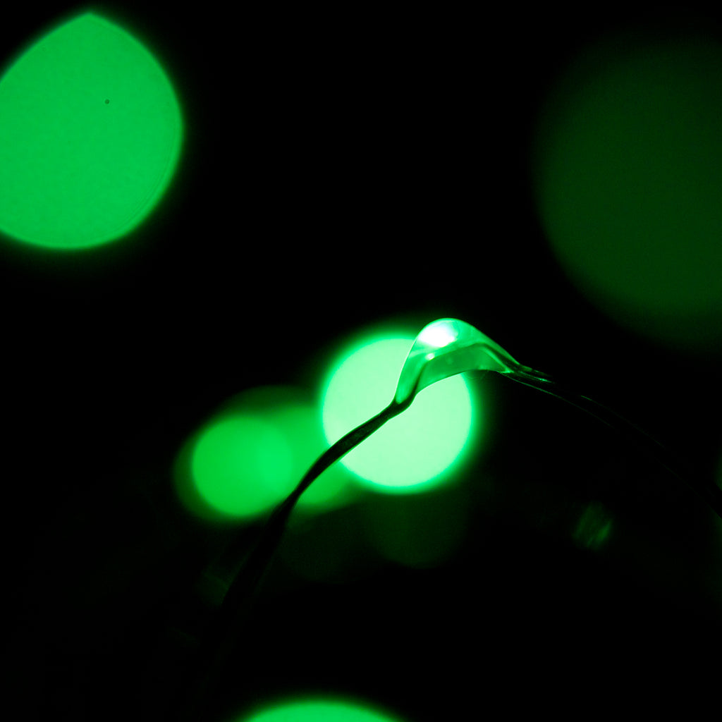 RTGS 60 Green Color LED String Lights Batteries Operated on 20 Feet Lo ...